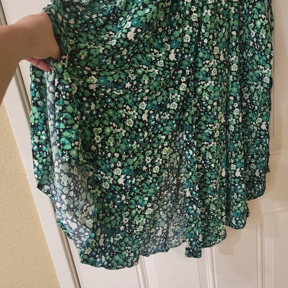ellos Green Floral Dress - Picture 3 of 5